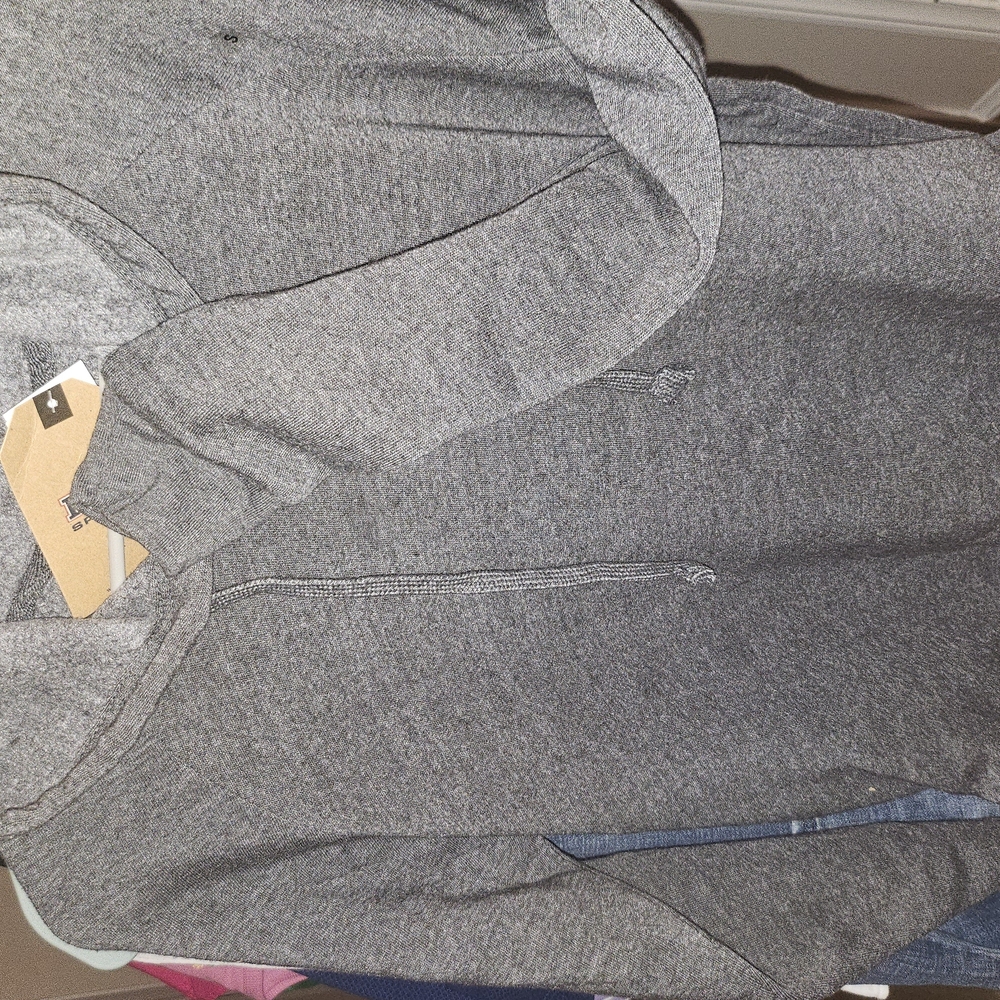 MV SPORT- super soft Gray hoody NWT size small